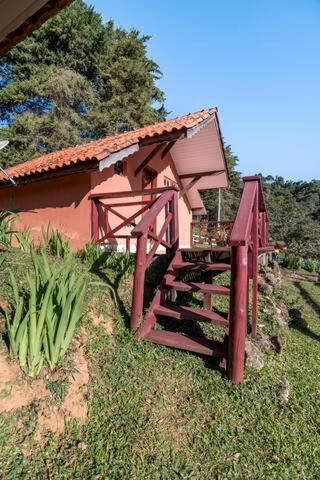 Chales Fazenda Cantinho Do Selado モンテ・ヴェルデ エクステリア 写真